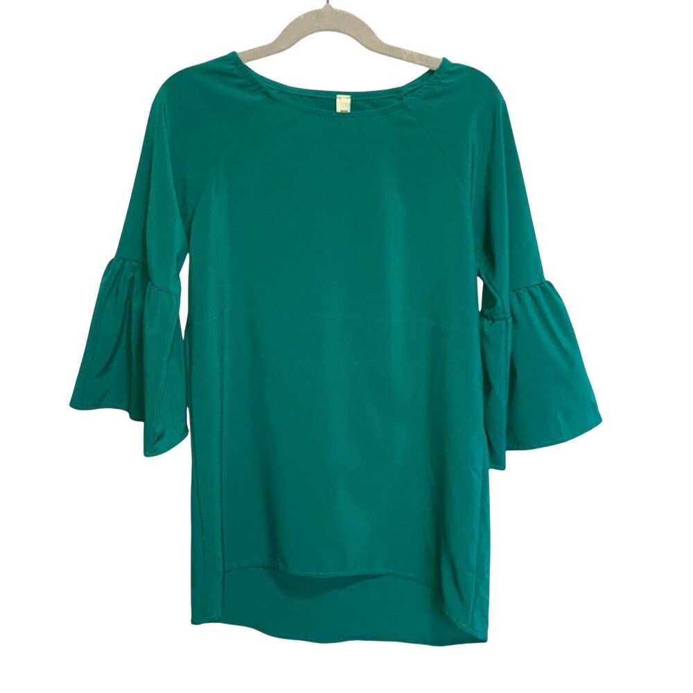 Pomelo Bell Sleeve Tunic Blouse Girls XS Small